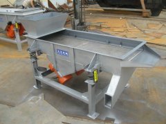 <b>簸箕狀直線振動篩發貨</b>