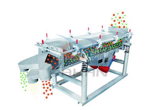黃花菜直線振動篩工作原理 黃花菜直線振動篩工作原理